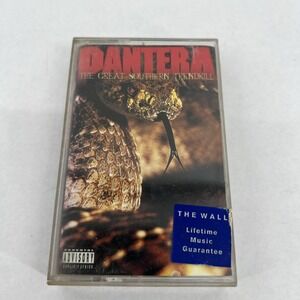 PANTERA - THE GREAT SOUTHERN TRENDKILL (1996) CASSETTE TAPE / PLAY TESTED